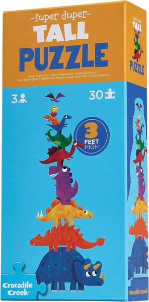 SUPER DUPER TALL PUZZLE: DINOSAUR 30 PIECES