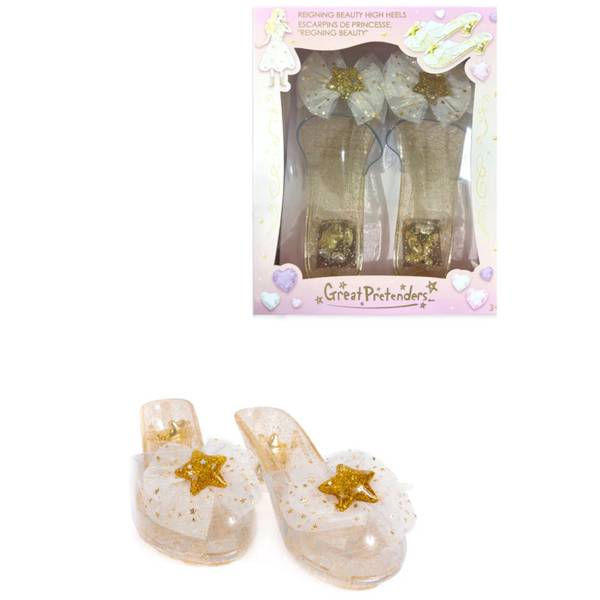 REIGNING BEAUTY HIGH HEELS GOLD