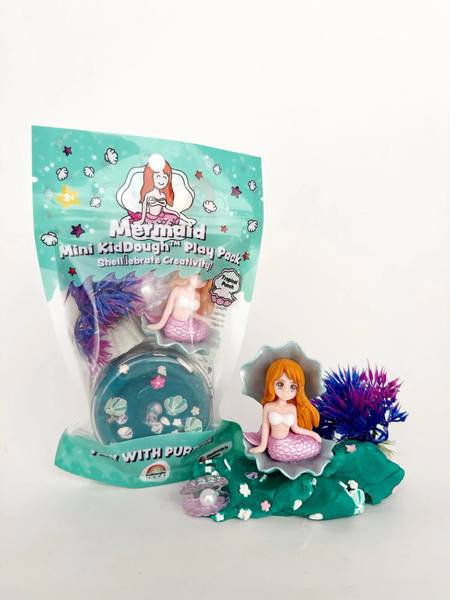 MINI KIDDOUGH PLAY PACK: MERMAID TROPICAL PUNCH