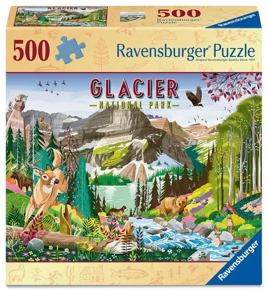 PUZZLE: GLACIER NATIONAL PARK 500 PCS