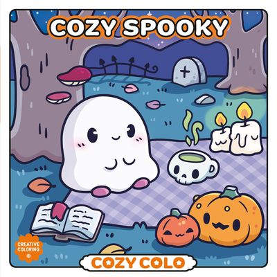 COZY COLO COZY SPOOKY COLORING BOOK