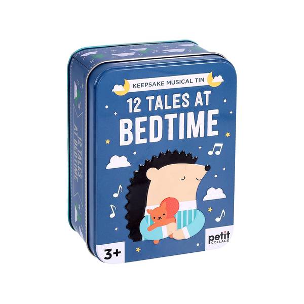 KEEPSAKE MUSICAL TIN 12 TALES AT BEDTIME