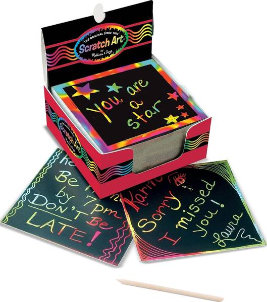 RAINBOW SCRATCH ART NOTES