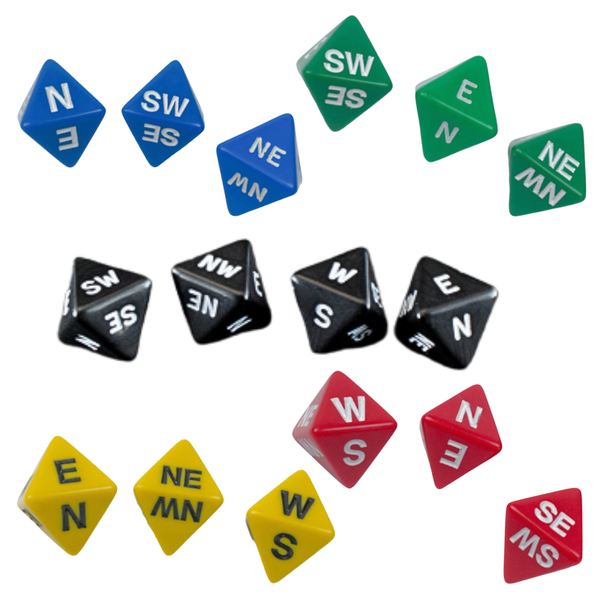 DICE: COMPASS 8 SIDED