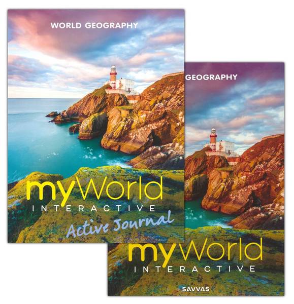 MY WORLD INTERACTIVE WORLD GEOGRAPHY HOMESCHOOL BUNDLE