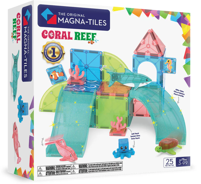MAGNA-TILES CORAL REEF 25-PIECE SET
