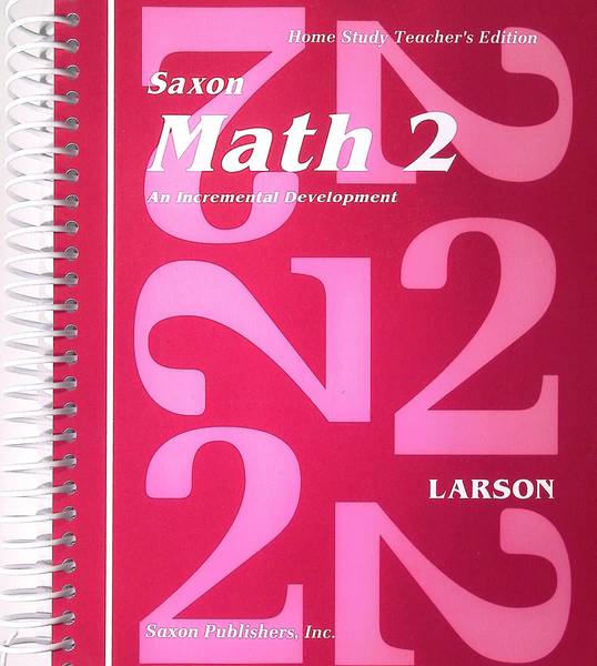 SAXON MATH 2 TEACHER'S GUIDE