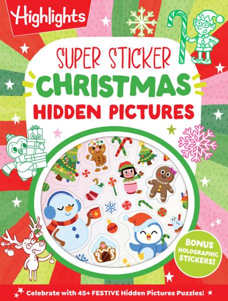 HIGHLIGHTS SUPER STICKER CHRISTMAS