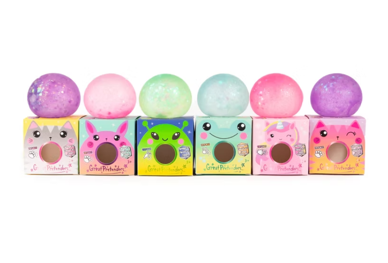 GLITTERALLY AMAZING SQUISHY BALLS