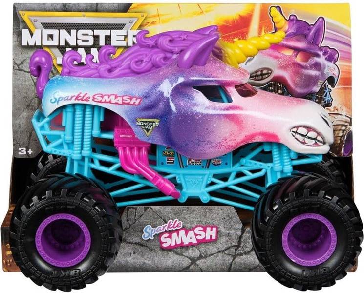MONSTER JAM DIECAST SPARKLE SMASH