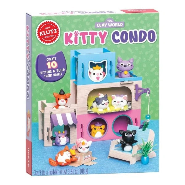 KLUTZ: MINI CLAY WORLD KITTY CONDO