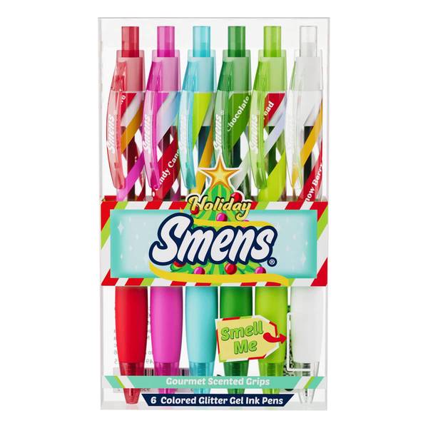 HOLIDAY SMENS GLITTER GEL INK