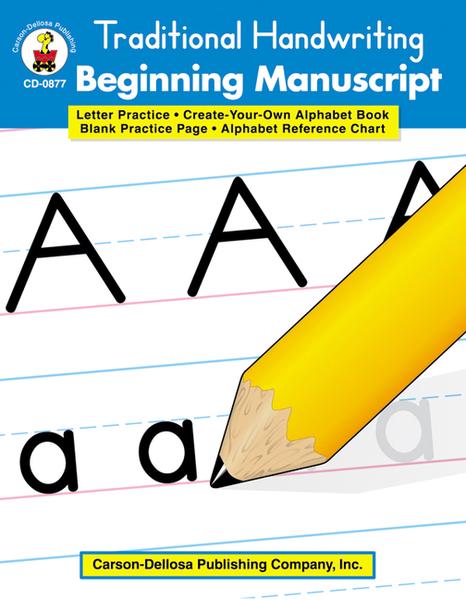 TRADITIONAL HANDWRITING: BEGINNING MANUSCRIPT