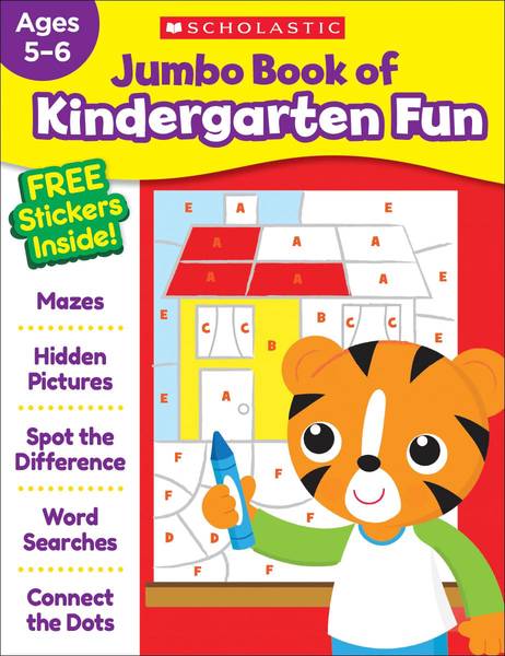JUMBO BOOK OF KINDERGARTEN FUN