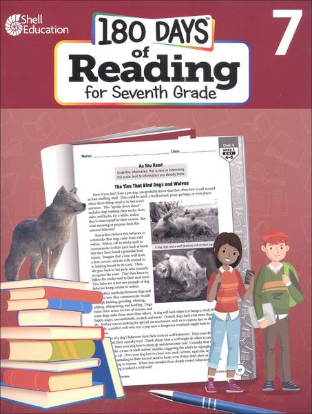 180 DAYS OF READING FOR SEVENTH GRADE