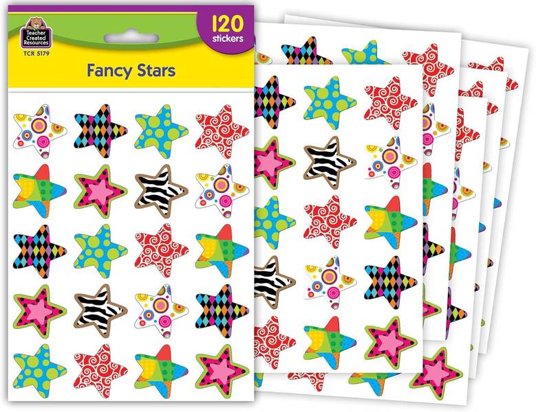 STICKERS: FANCY STARS