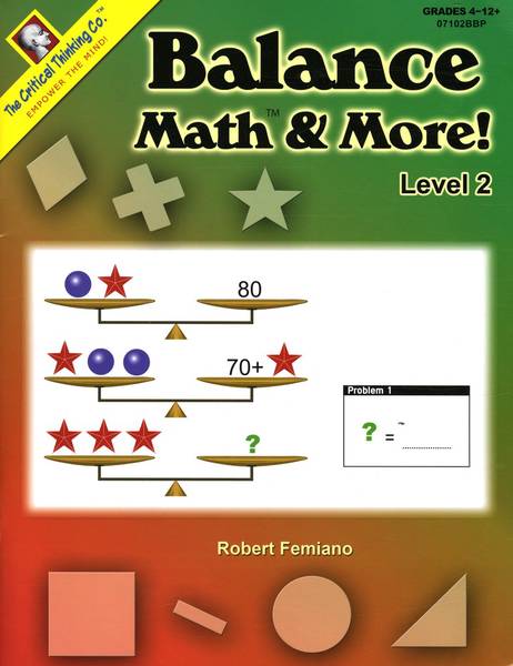 BALANCE MATH & MORE LEVEL 2