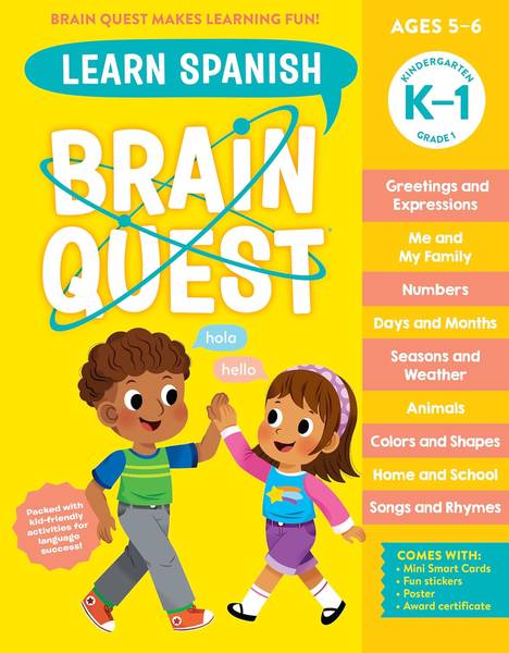 BRAIN QUEST LEARN SPANISH K-1