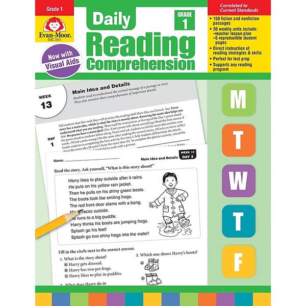 DAILY READING COMPREHENSION: GRADE 1