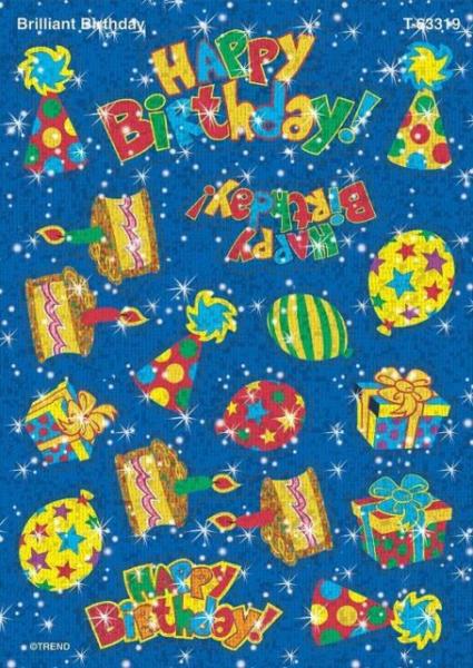 STICKERS: BRILLIANT BIRTHDAY