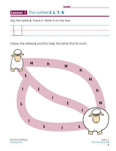 SPECTRUM COMMON CORE SPELLING GRADE K