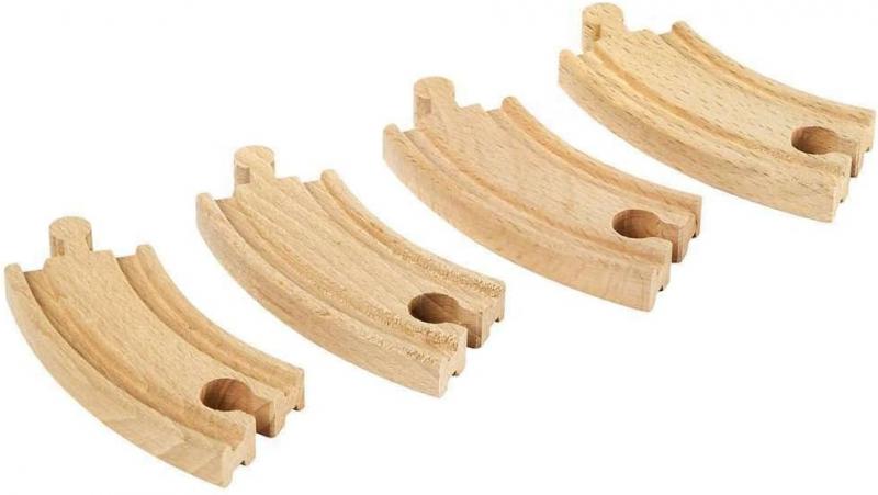 BRIO: SHORT CURVED TRACKS