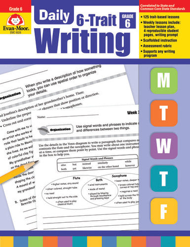 DAILY 6-TRAIT WRITING GRADE 6+