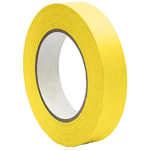 MAVALUS TAPE: 1"X55YDS MASKING YELLOW