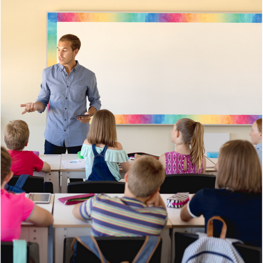 BORDER: WATERCOLOR STRAIGHT