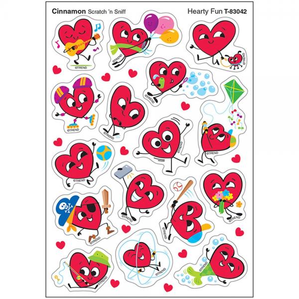 SCRATCH AND SNIFF: HEARTY FUN- CINNAMON
