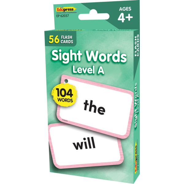 FLASH CARDS: SIGHT WORDS LEVEL A