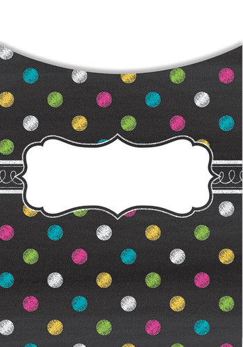 (SALE) (D) LIBRARY POCKETS: CHALKBOARD BRIGHTS