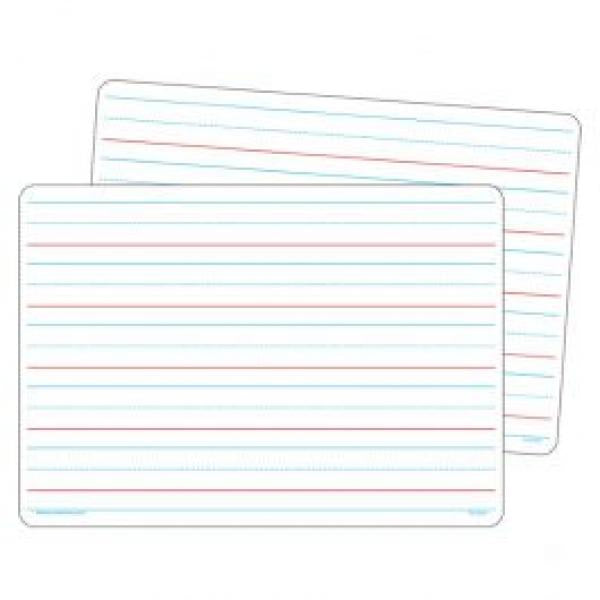 DRY ERASE BOARD DOUBLE-SIDED LINES/BLANK INDIVIDUAL