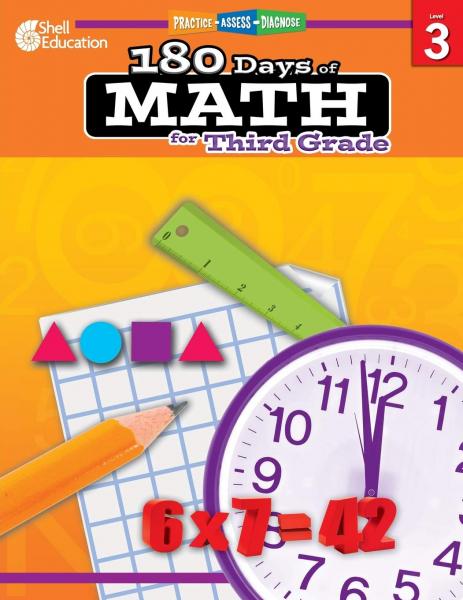 180 DAYS OF MATH FOR THIRD GRADE