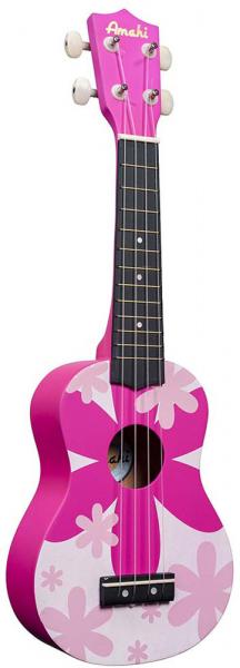 AMAHI UKULELE- PINK FLOWER