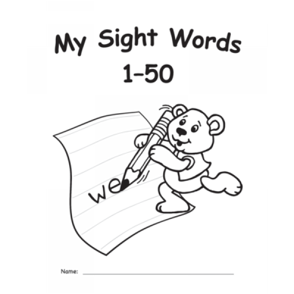 MY SIGHT WORDS 1-50