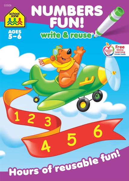 WRITE & REUSE NUMBERS FUN!