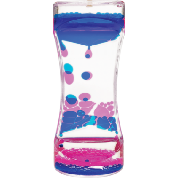 LIQUID MOTION BUBBLER BLUE & PINK