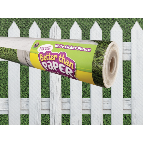 FUN SIZE BETTER THAN PAPER: WHITE PICKET FENCE