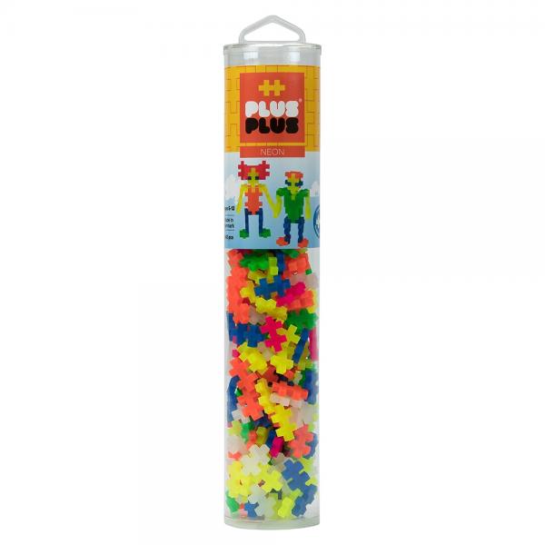 PLUS PLUS TUBE: NEON 240 PIECES