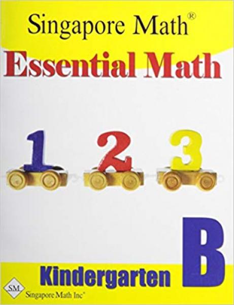 (SALE)SINGAPORE MATH ESSENTIAL MATH KINDERGARTEN B