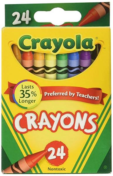 CRAYOLA CRAYONS 24CT