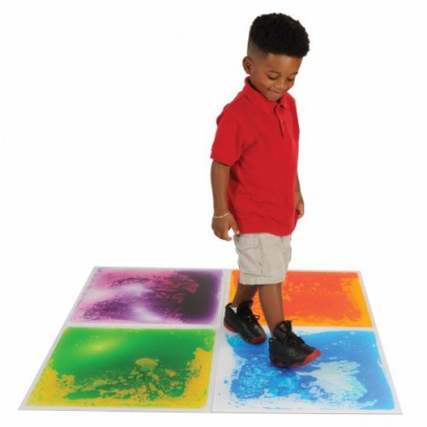 SURFLOOR LIQUID TILE 20" PINK/YELLOW ONLY