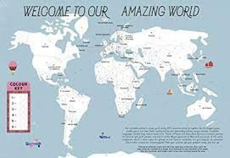 50 MAPS OF THE WORLD ACTIVITY BOOK