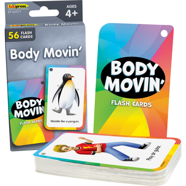 FLASH CARDS: BODY MOVIN'