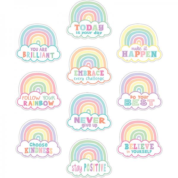 ACCENTS: PASTEL POP POSITIVE SAYINGS