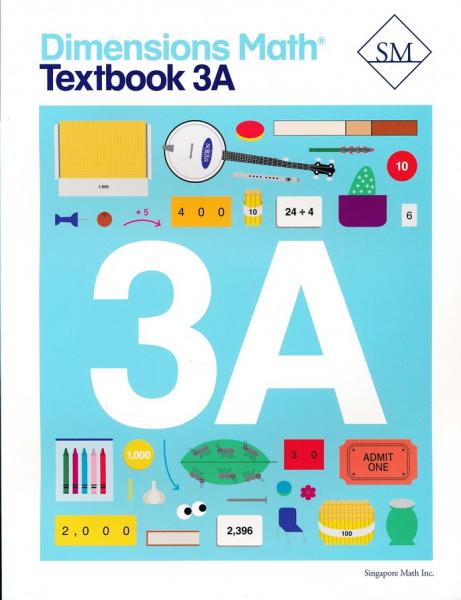 DIMENSIONS MATH TEXTBOOK 3A