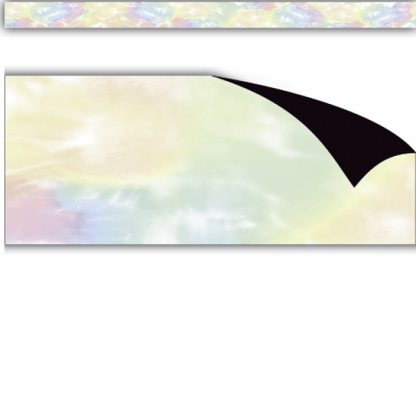 MAGNETIC BORDER: PASTEL POP TIE-DYE