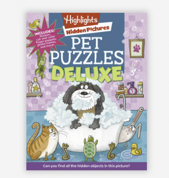 HIGHLIGHTS HIDDEN PICTURES PET PUZZLES DELUXE