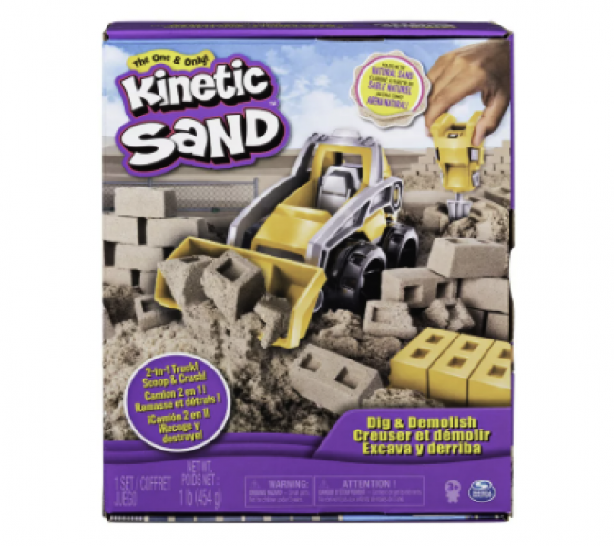 KINETIC SAND DIG & DEMOLISH